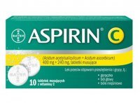 ASPIRIN C 10 tabletek musujących