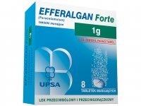 Efferalgan Forte 1 g 8 tabletek musujących