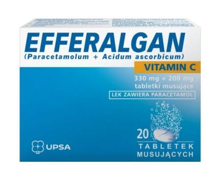 Efferalgan Vitamin C 20 tabletek musujących
