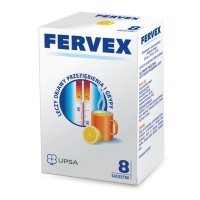 Fervex 8 saszetek smak cytrynowy