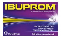 Ibuprom 200 mg tabletki powlekane 50 sztuk