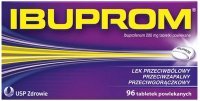 Ibuprom 200 mg tabletki powlekane 96 sztuk