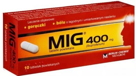 MIG 400mg 10 tabletek