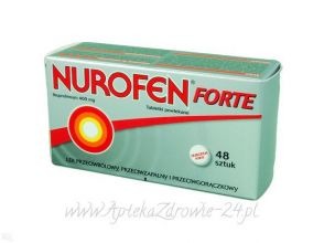 Nurofen Forte tabl.powl. 0,4 g 48 tabl.