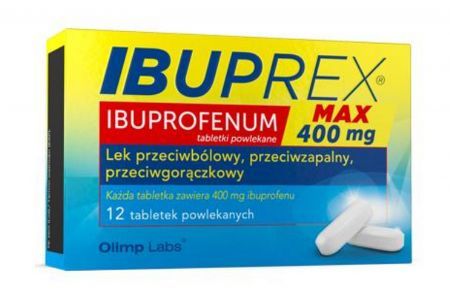 OLIMP Ibuprex Max 400 mg 12 tabletek