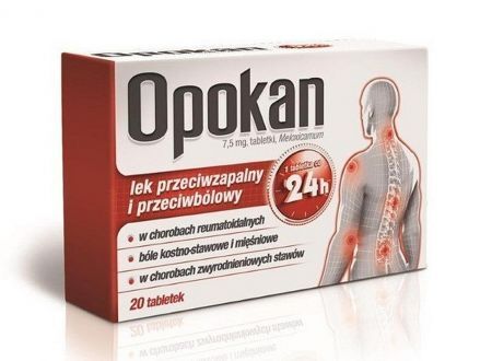 Opokan 7,5 mg 20 tabletek
