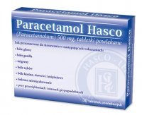 Paracetamol Hasco 500mg 30 tabletek