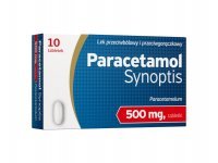 Paracetamol Synoptis 500 mg 10 tabletek
