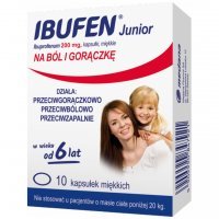 Ibufen Junior 0,2 g 10 kapsułek