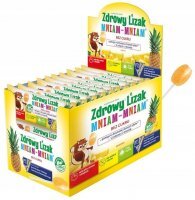 Zdrowy Lizak Mniam-Mniam na Odporność smak anansowy 40 sztuk