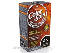 COLOR & SOIN Farba d/włos.4N 135 ml