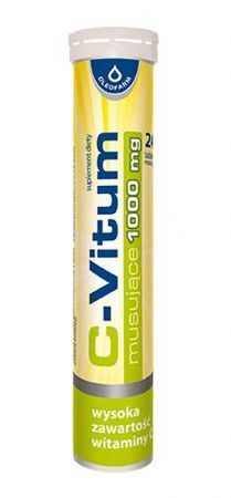 C-Vitum 1000 mg 24 tabletki musujące