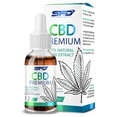 SFD CBD Premium natural extrakt 5% 12 ml