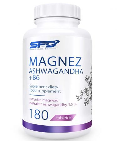 SFD Magnez Ashwagandha+ B6 180 tabletek