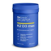 ForMeds BICAPS K2 D3 Max 60 kapsułek