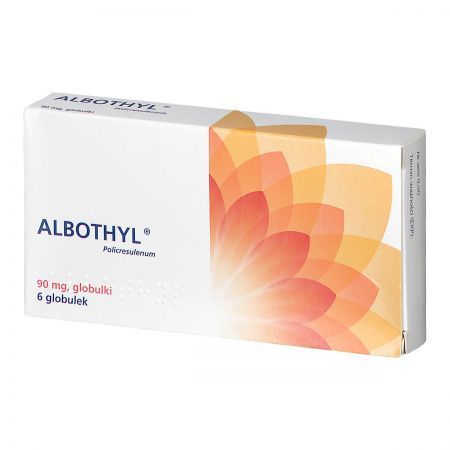Albothyl globulki 6 globulek