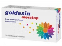 Goldesin alerstop 5 mg 10 tabletek