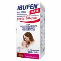 Ibufen dla dzieci Forte malinowy 100 ml