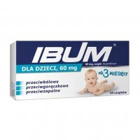 Ibum dla dzieci 60 mg 10 czopków