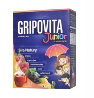 Gripovita Junior 10 saszetek- DATA 01.2023r.