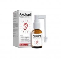 Axotonil aerozol do uszu 0,44 g/ml 10 ml