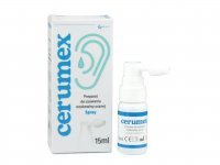 Cerumex Spray preparat do usuwania woskowiny usznej 15 ml