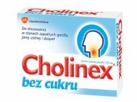 Cholinex bez cukru 24 pastylki