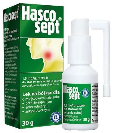 Hascosept Aerozol 30 g