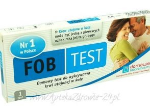 FOB Test d/wykryw.krwi utaj.w kale 1szt.