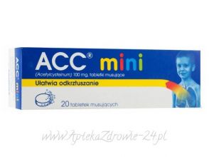 ACC 100 mg 20 tabletek musujacych