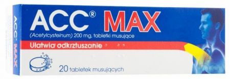 ACC MAX tabl. 0,2 g 20 tabletek