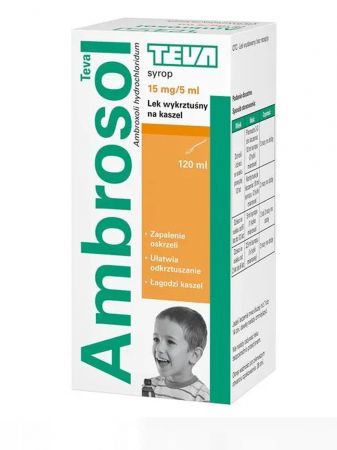Ambrosol TEVA syrop 15mg/5ml 120 ml
