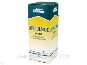 Apipulmol syrop dla dorosłych 120 ml.