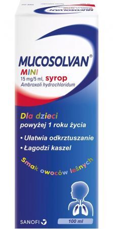 Mucosolvan mini syrop 15 mg/5 ml 100 ml
