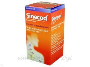 Sinecod syrop 1,5 mg/ml 200 ml (butelka)