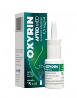 APTEO MED Oxyrin aerozol do nosa 0,5mg/ml 15 ml