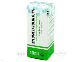 Xylometazolin 0.1%  kr.do nosa 10 ml.Warsz