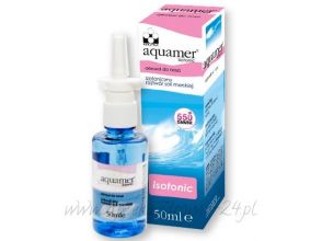 Aquamer Isotonic Aerozol do nosa 50 ml