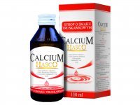 Calcium Hasco syrop 150 ml smak truskawkowy