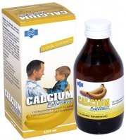 Calcium syrop 150 ml bananowy-Polfarmex