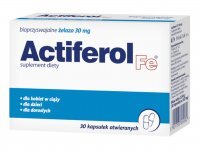 Actiferol Fe 30 mg 30 kapsułek