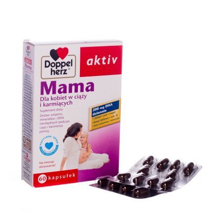 Doppelherz aktiv Mama Dla kobiet w ciąży 60 kapsułek