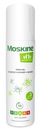 MOSKINE Spray na komary i kleszcze 90 ml