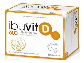 Ibuvit D 600 Twist-off 30 kaps.