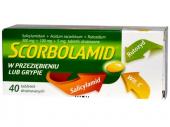 Scorbolamid 40 tabletek drażowanych
