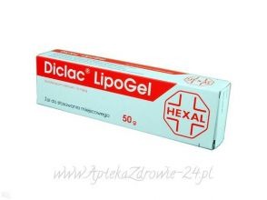 Diclac Lipogel żel 0,01g/1g 50g(tuba)