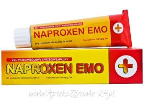 Naproxen 10% Emo żel 0,1 g/1g 100 g