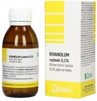 AMARA Rivanolum 0,1% płyn do stosowania na skórę 250 ml