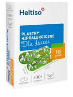 HELTISO plastry hipoalergiczne dla dzieci 10 sztuk