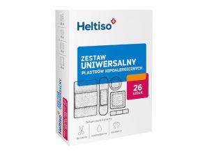 HELTISO ZESTAW Plastry hipoalergiczne uniwersalny 26 sztuk